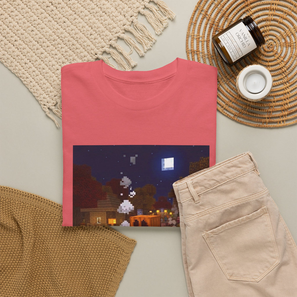 Pumpkin Snow Golem Hitting The Bong Tee