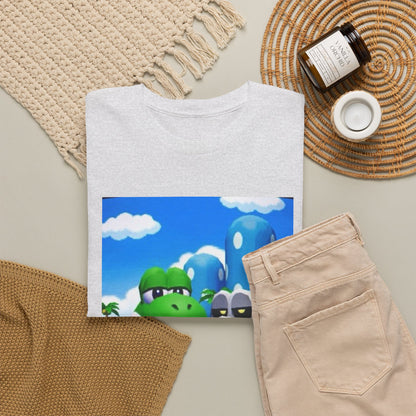 Yoshi And Dry Bones Flipping Off Tee (Design 7)