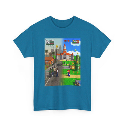 GTA San Andreas Meets Mario Mashup Tee