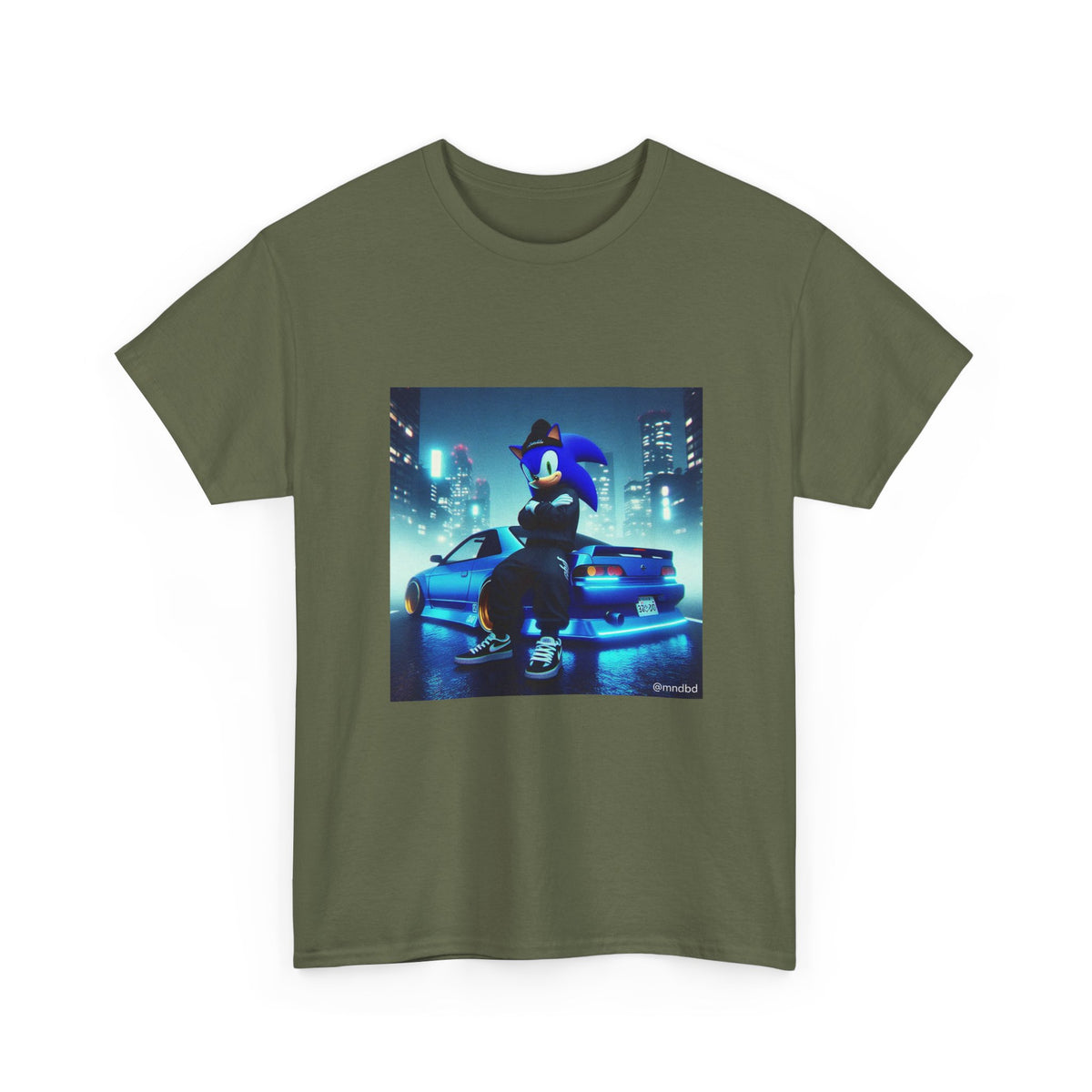 Street Sonic Leaning On JDM Car Tee