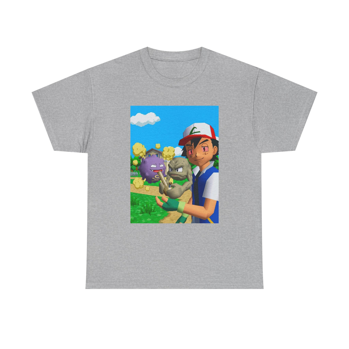 Ash, Geodude, Koffing Get High