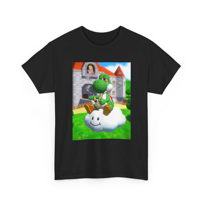 Yoshi Puffing On A Cloud Tee (Design 7)