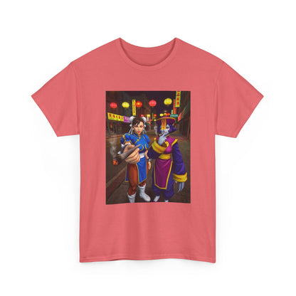 Chun-Li And Hsien-Ko Smoking Up Chinatown