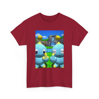Chao Flipping The Bird Tee