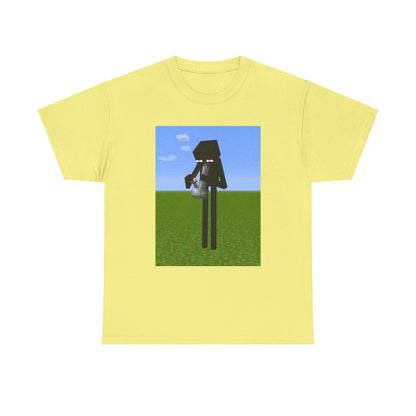 Enderman Lighting Up A Bong Tee