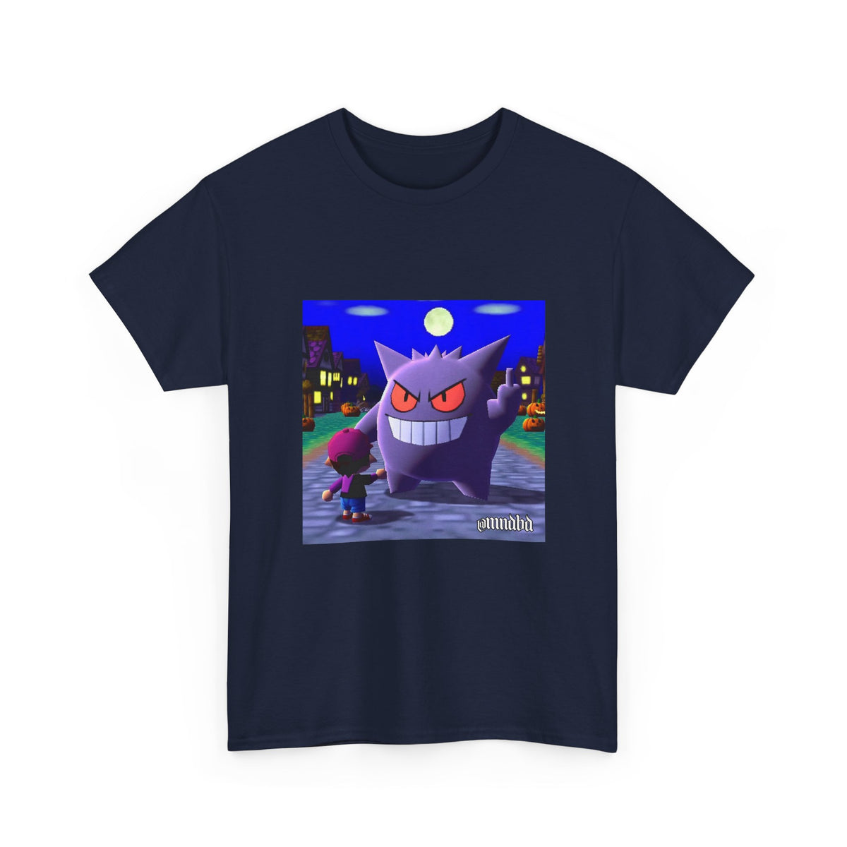 Gengar Flips Off Ness Halloween Night