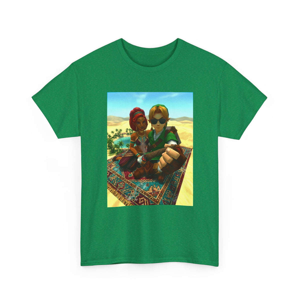Link And Nabooru Chillin' Desert Oasis Tee