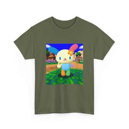 Cute Bunny Giving The Finger Tee