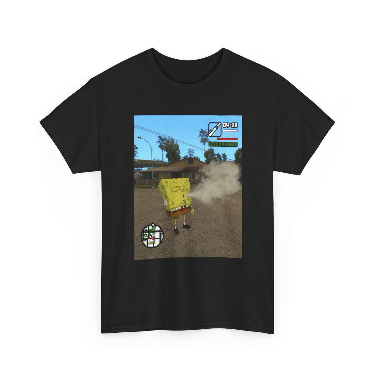 Spongebob 4:20 Grand Theft Auto Street Scene