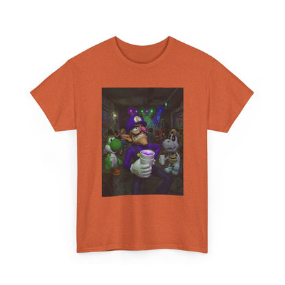Waluigi, Yoshi, And Dry Bones Clubbin' Tee
