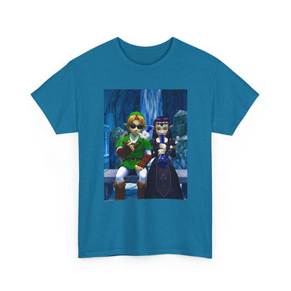 Hero and Princess Taking A Hit Tee
