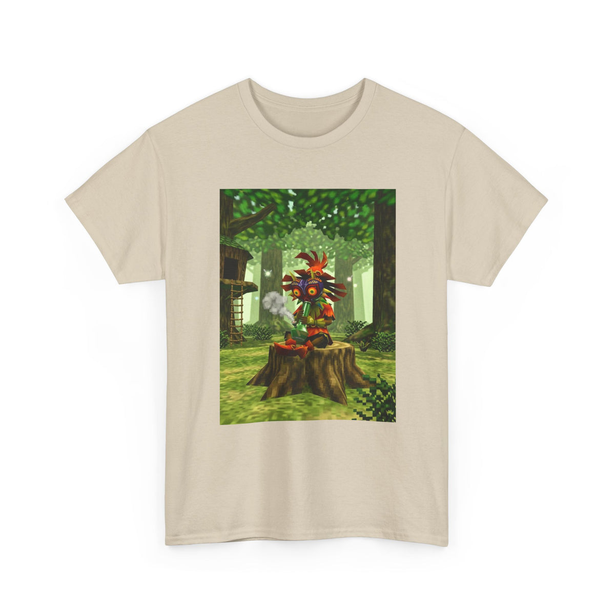 Skull Kid Bong Hit Forest Tee