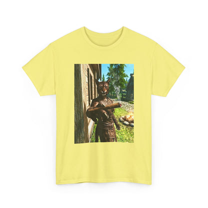Khajiit Taking A Big Hit Tee