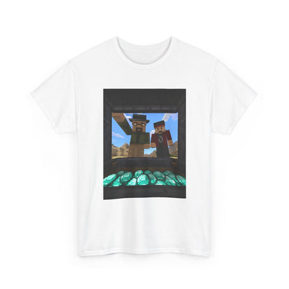 Pixelated Duo With Precious Gems