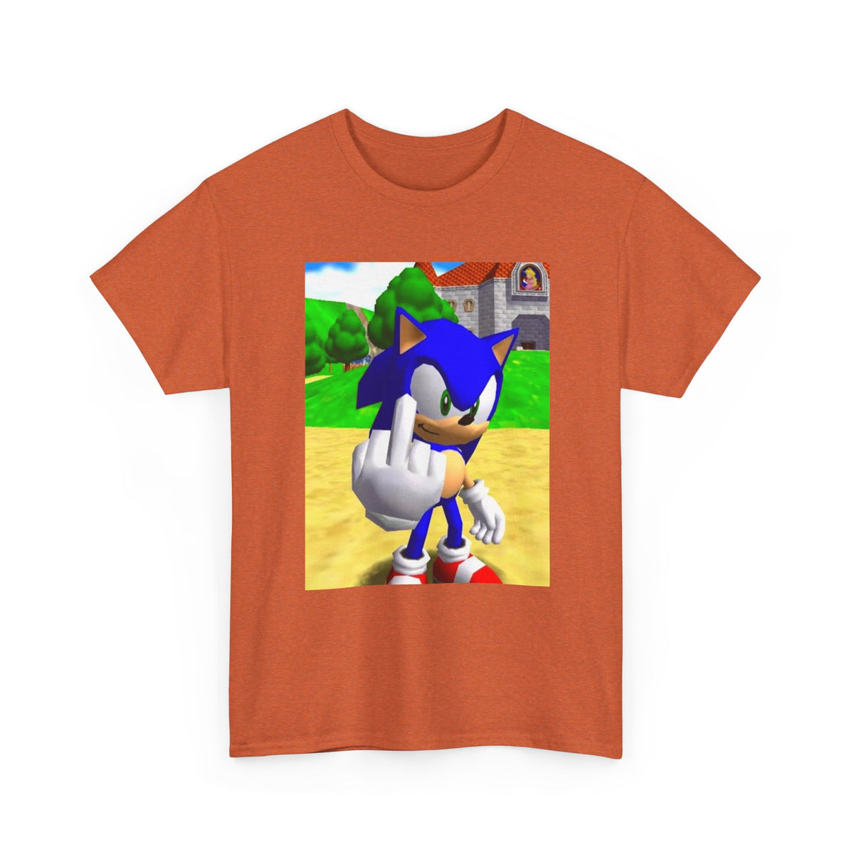 Sonic Flipping The Bird Tee