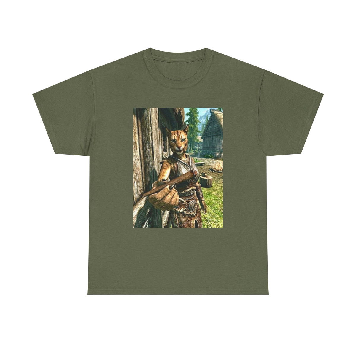 Khajiit Offering A Blunt Tee