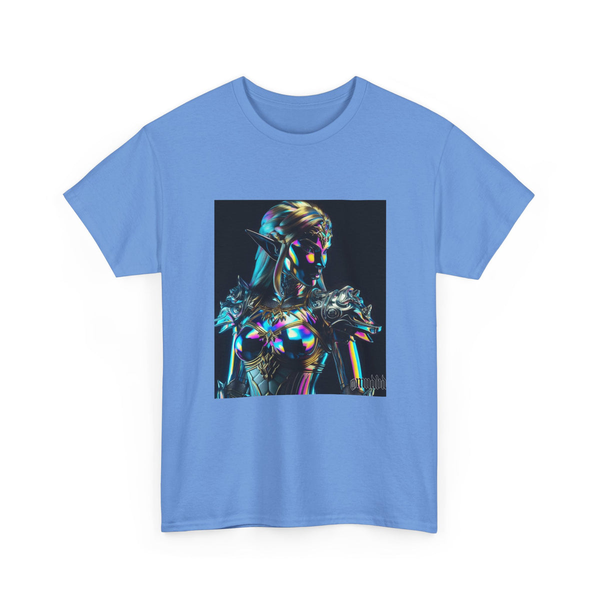 Holographic Elf Princess Chrome Armor Tee