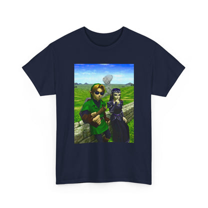 Link and Dark Zelda Blazing Hyrule Field