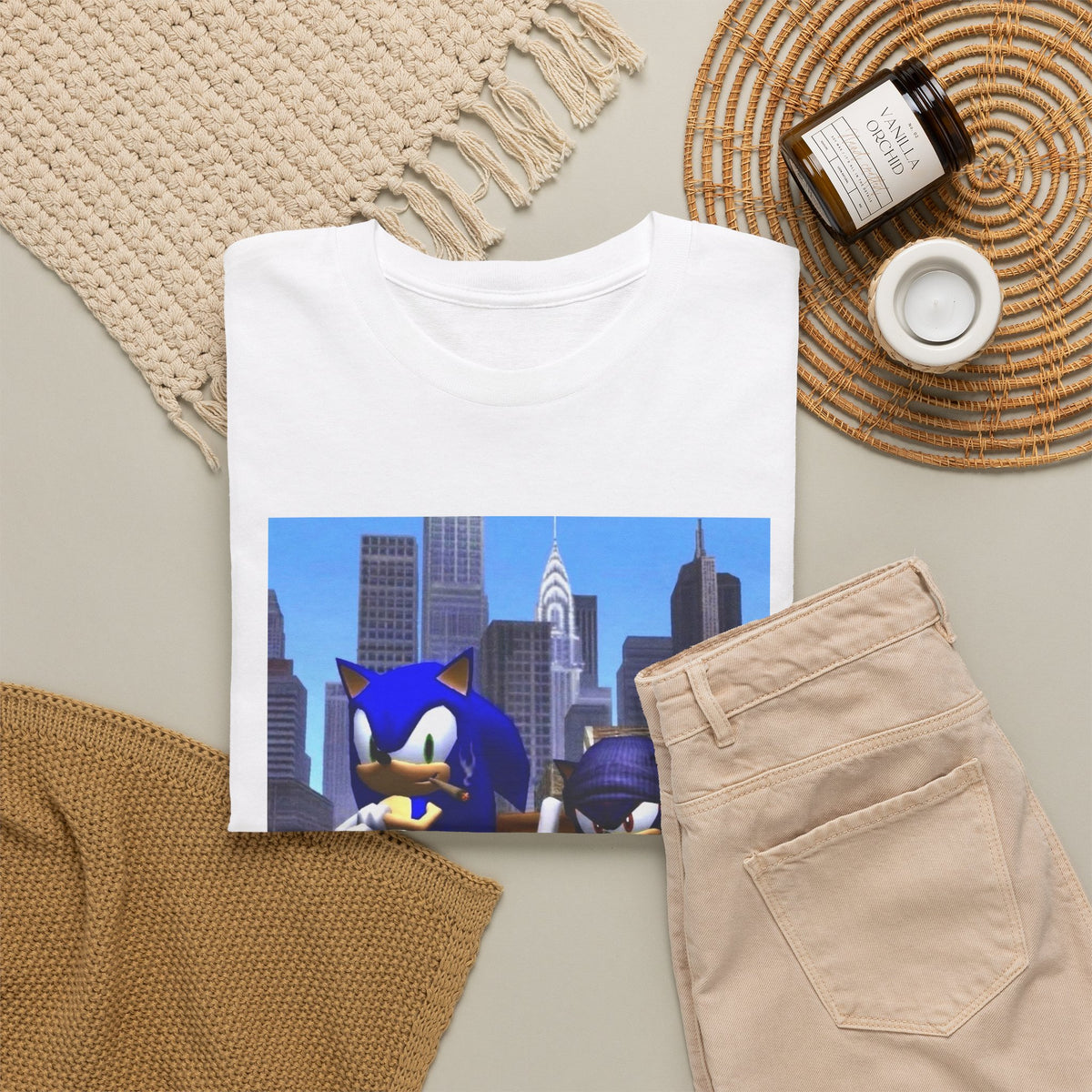 Sonic & Shadow City Smoke Session Tee