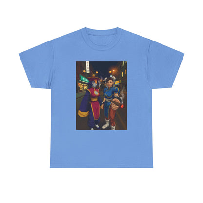 Hsien-Ko And Chun-Li Sharing Blunts Tee