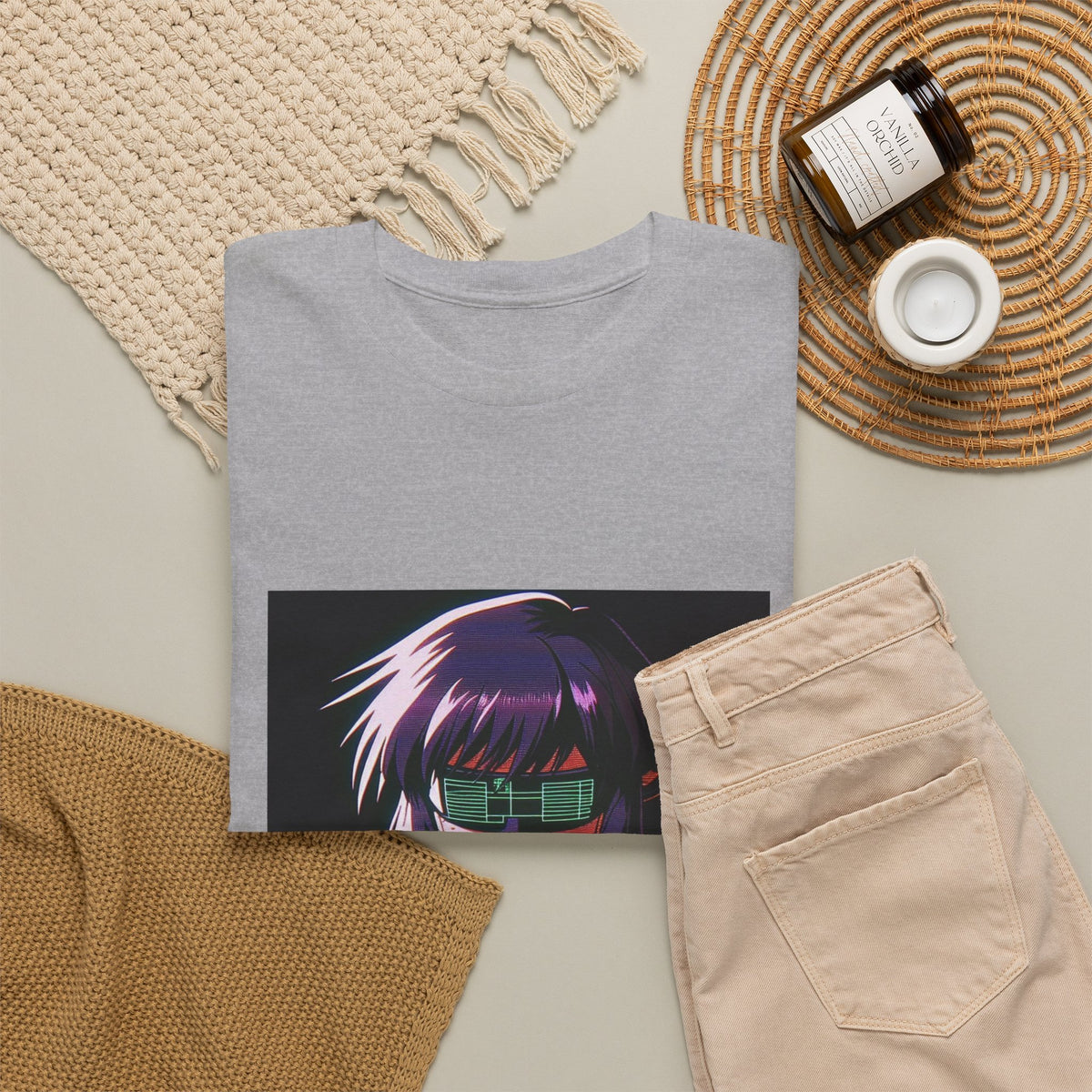 Major Kusanagi In Retro Cyberpunk Visor