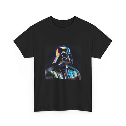 Holographic Dark Lord Vaporwave Icon Tee
