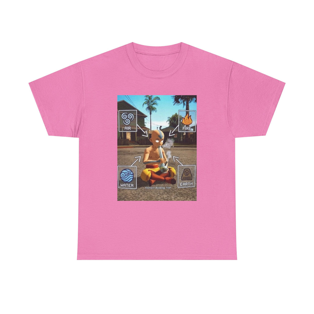 Aang Smoking On The Street Tee