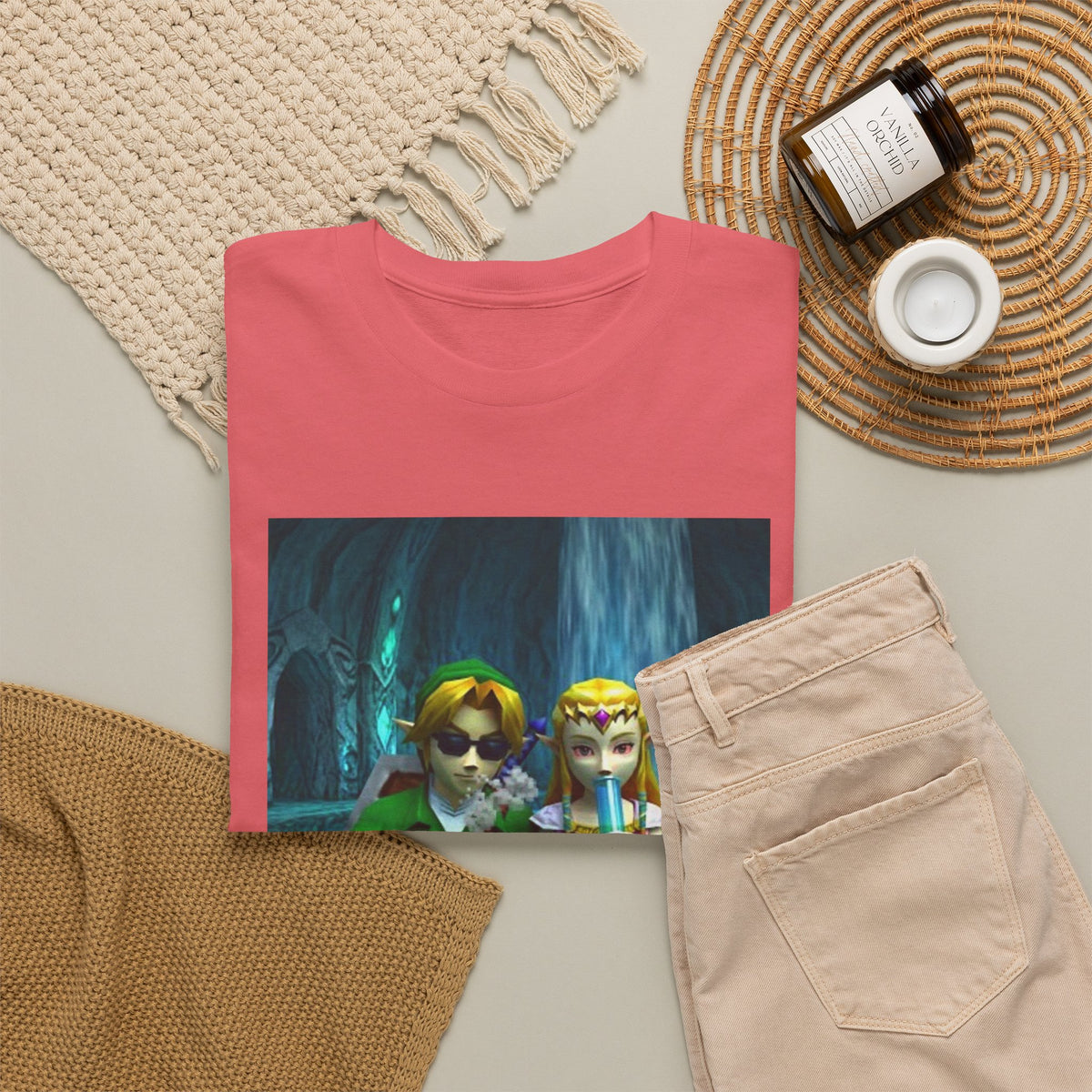 Link And Zelda Hitting The Stash