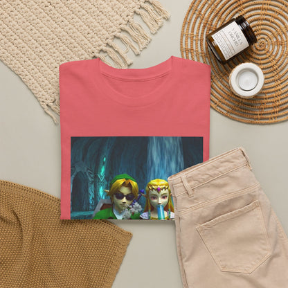 Link And Zelda Hitting The Stash