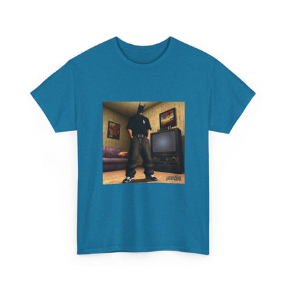 Gamer Batman In Polo Tee Posing