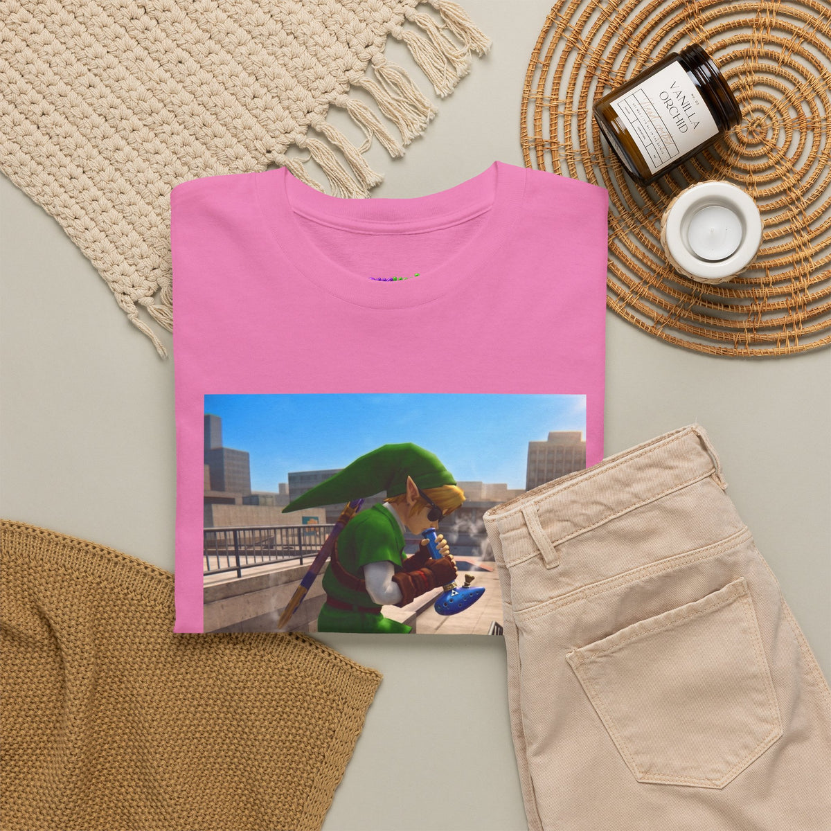 Mystic Green Vibe Graphic Tee