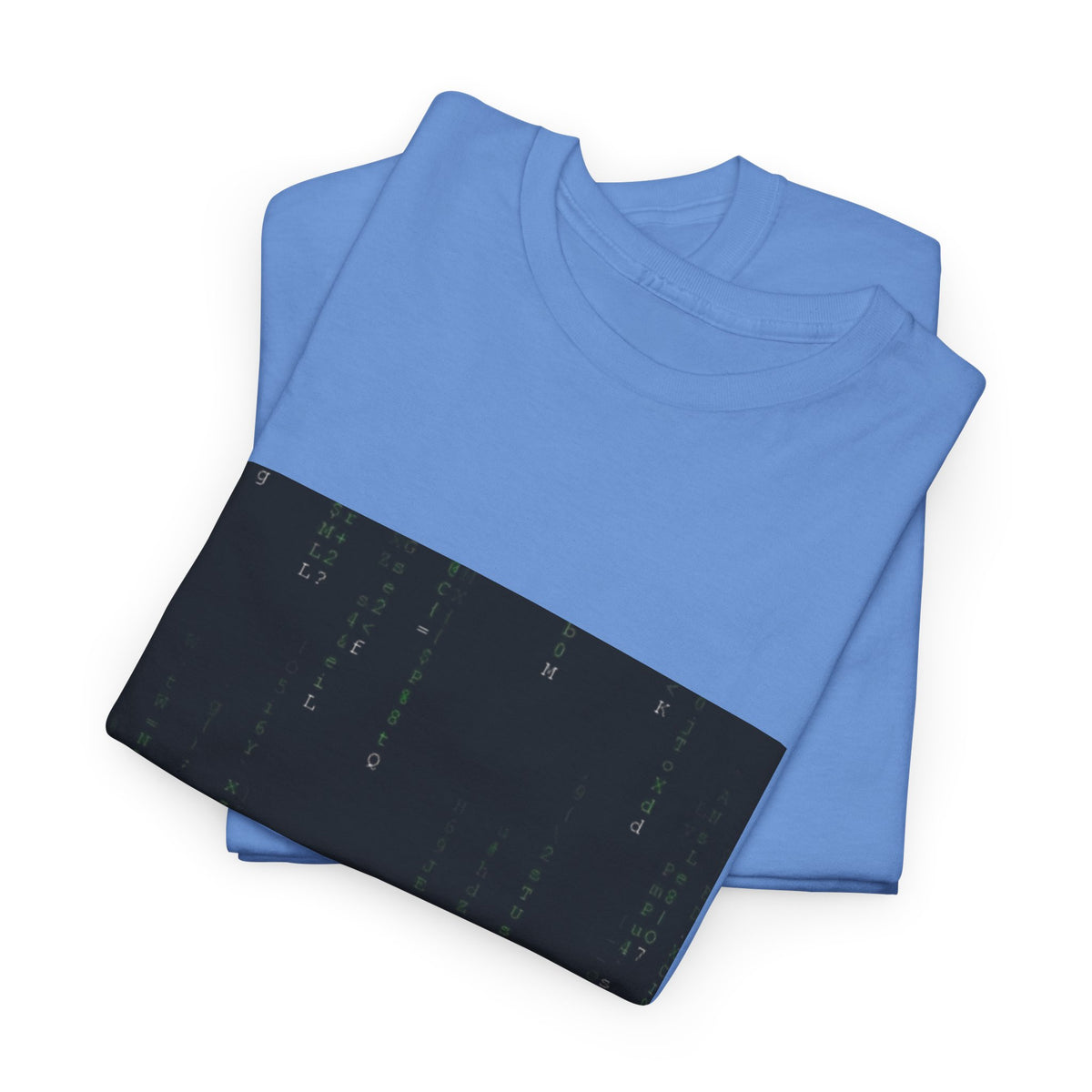 Neon Figure In Cyber Shower Tee