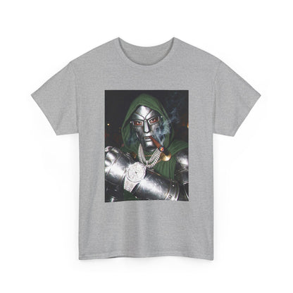 Masked Villain Smoking Cigar Checking Watch