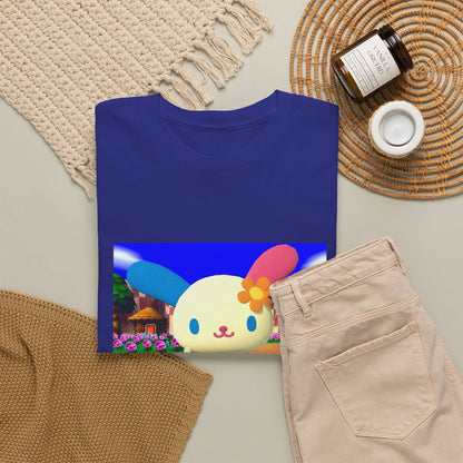 Cute Bunny Giving The Finger Tee