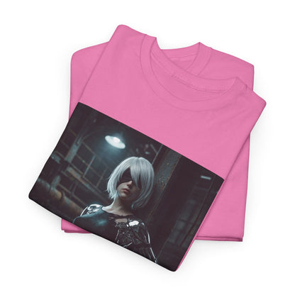 Android In Melted Chrome Cyberpunk Tee