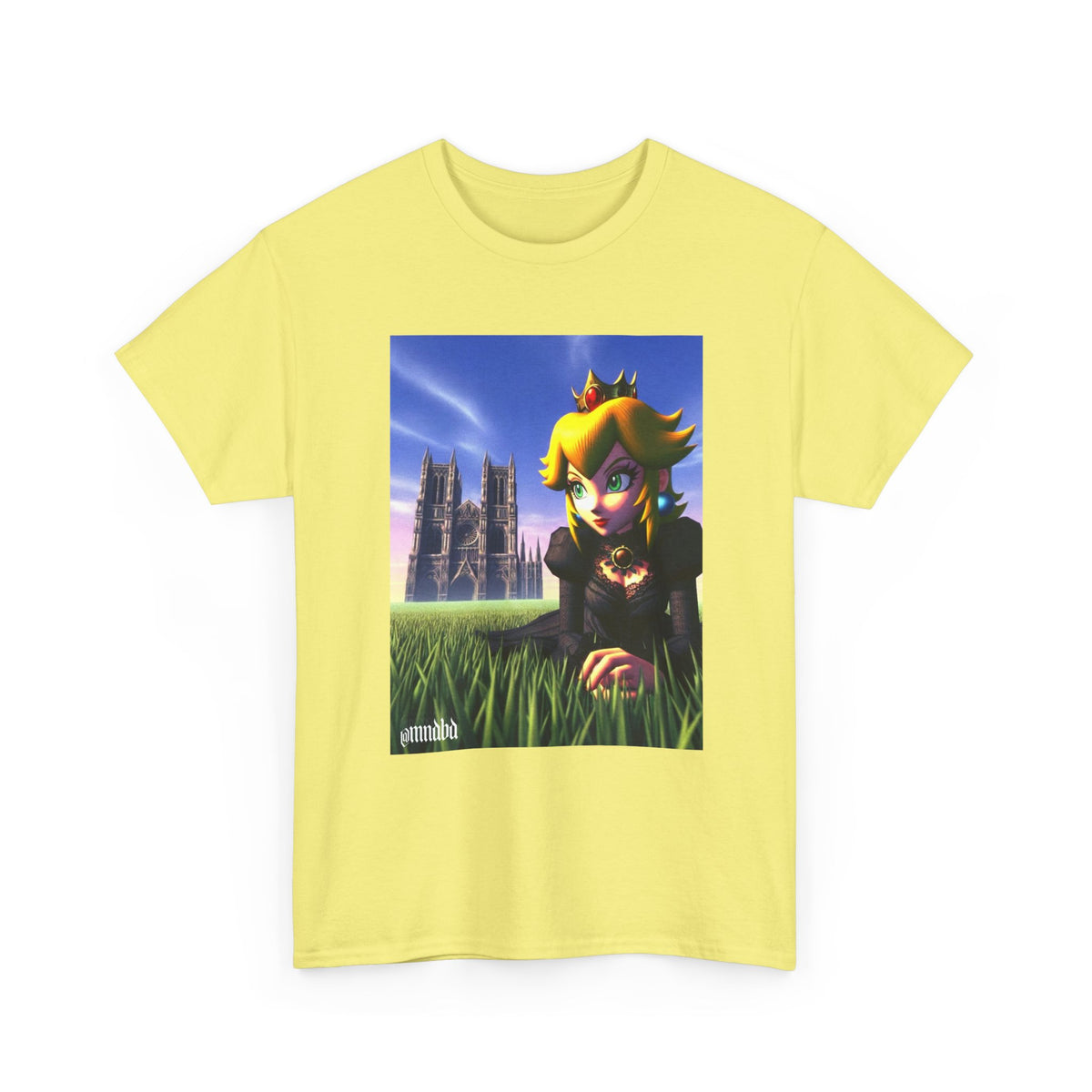 Gothic Princess Peach In Grassy Meadow