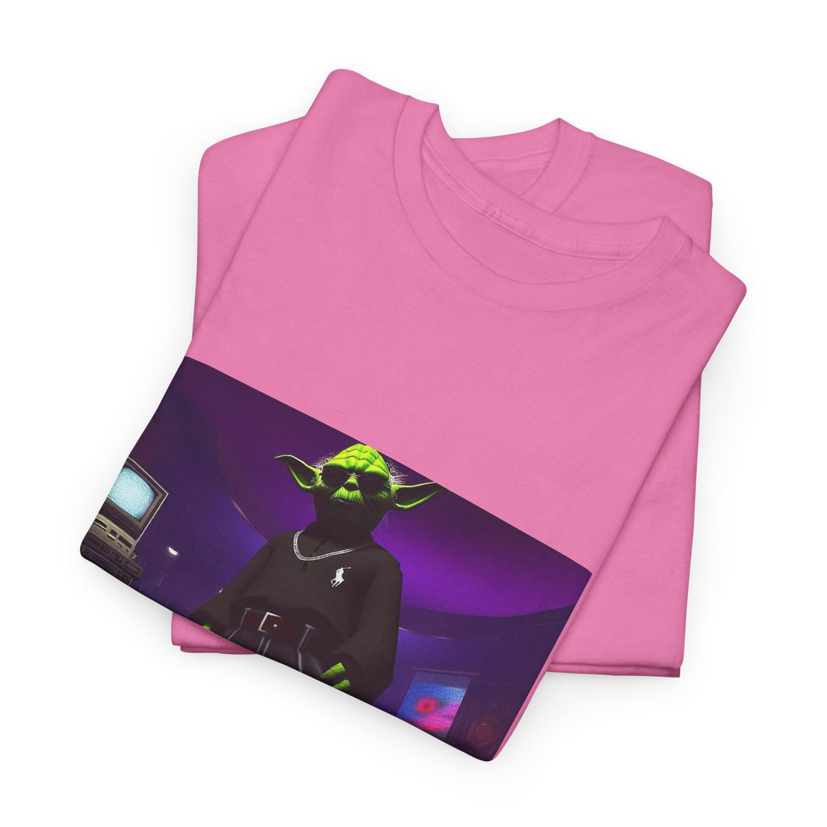 Yoda Drip Master In The Purple Room Tee