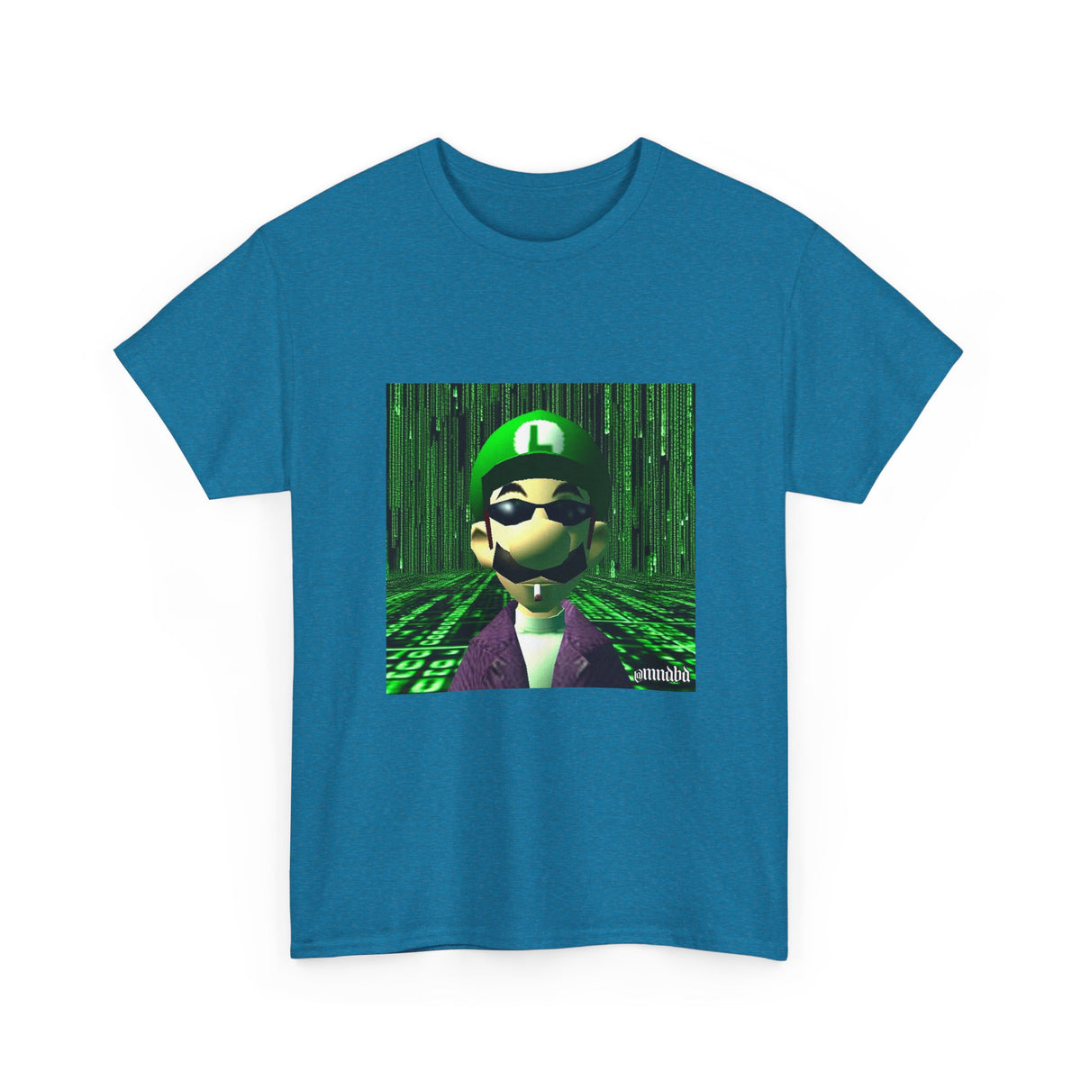Matrix Luigi Smoking In The Glitch