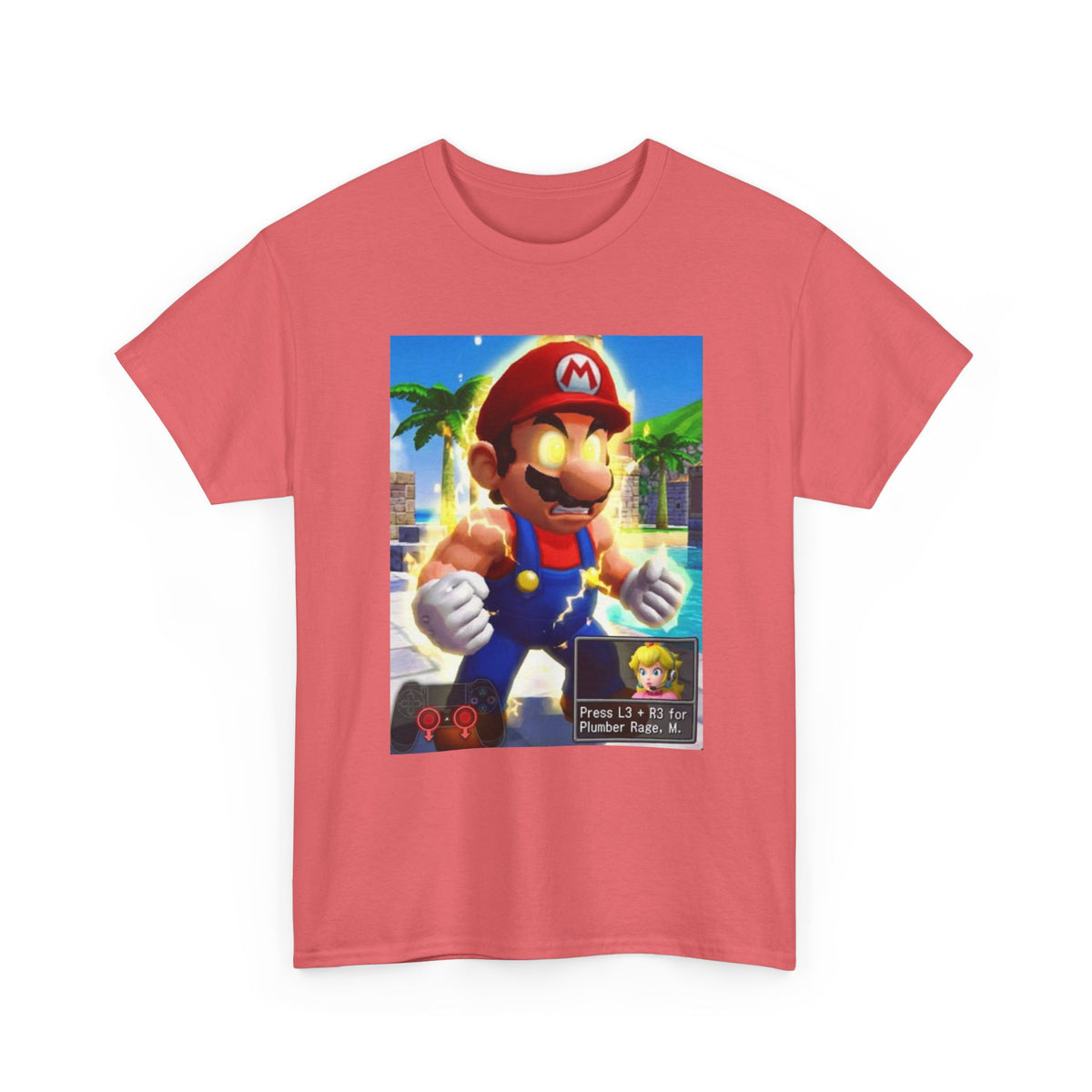 Supercharged Plumber Rage Mario Tee