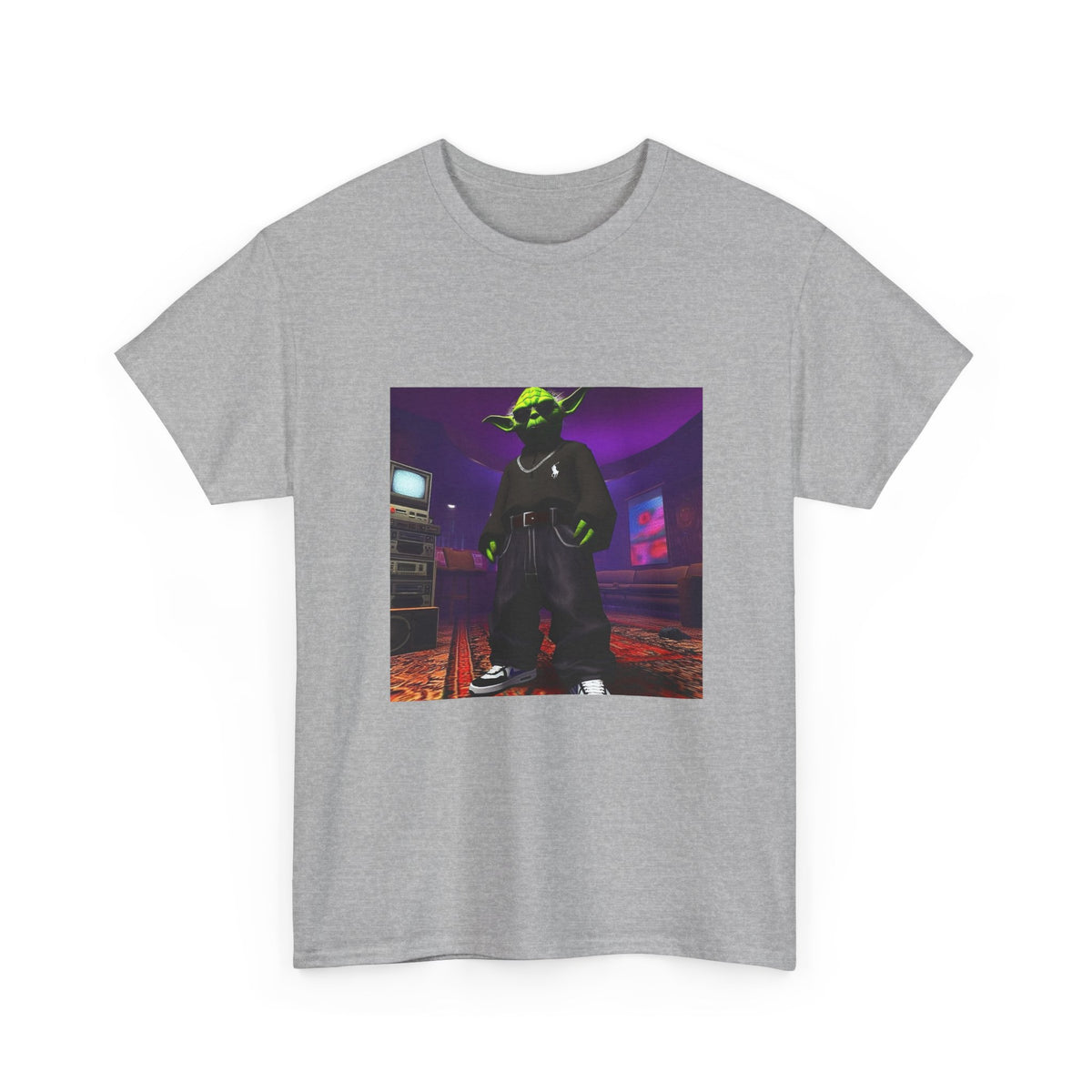 Yoda Drip Master In The Purple Room Tee