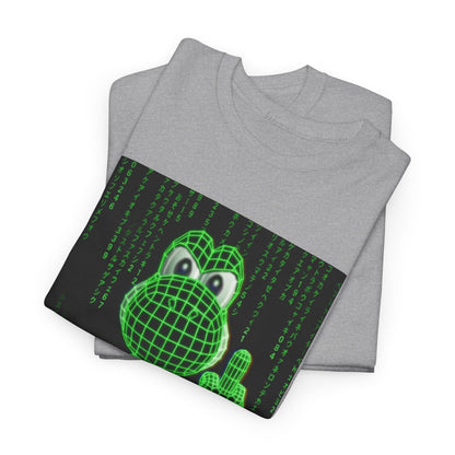 Matrix Yoshi Flipping The Bird Tee