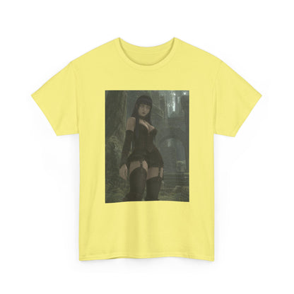 Gothic Byakugan Maiden In Ancient Ruins Tee