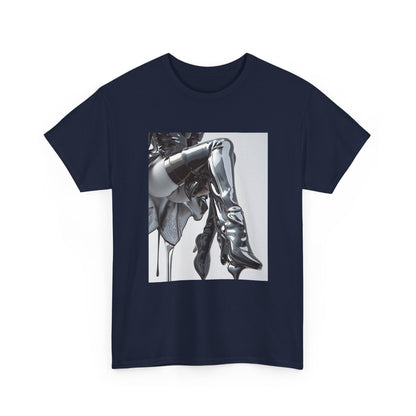 Liquid Chrome Flow Graphic Tee