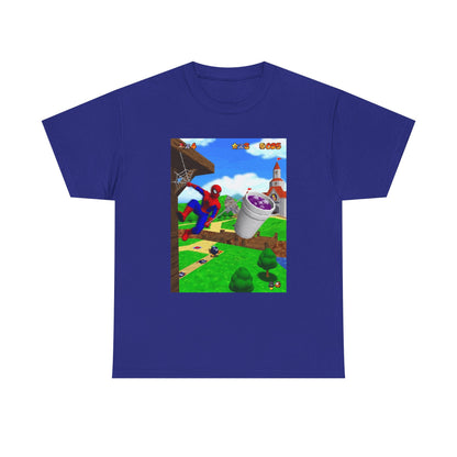 Spiderman Swinging With A Lean Cup Tee