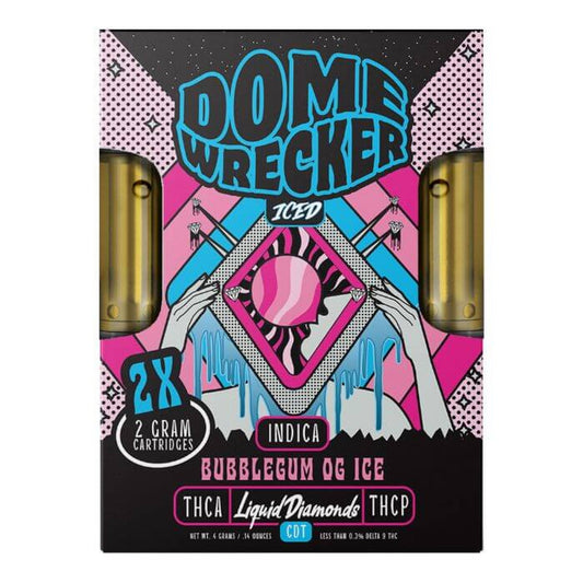 Dome Wrecker Bubble Gum Ice THC-A Duo Devices - 4000mg