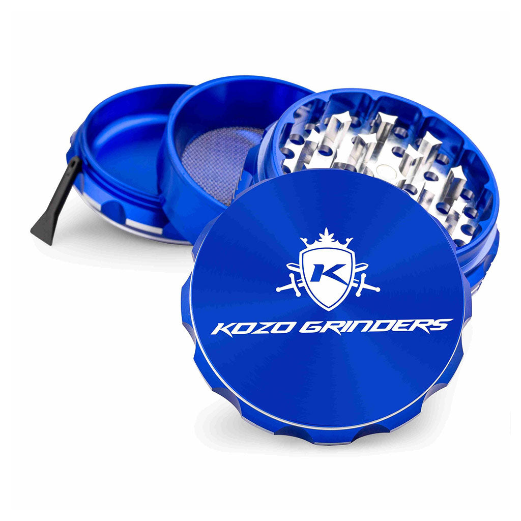Kozo 3" 4-Piece Anodized Aluminum Grinder