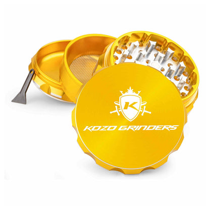 Kozo 3" 4-Piece Anodized Aluminum Grinder