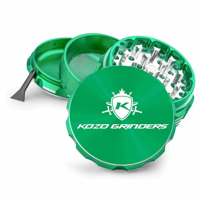 Kozo 3" 4-Piece Anodized Aluminum Grinder