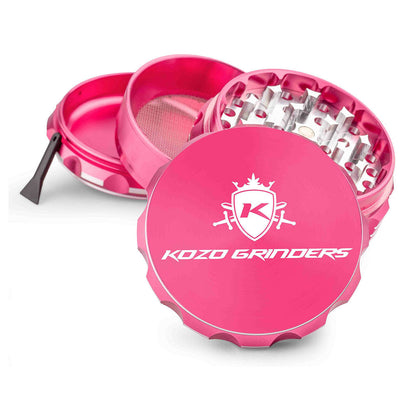 Kozo 3" 4-Piece Anodized Aluminum Grinder