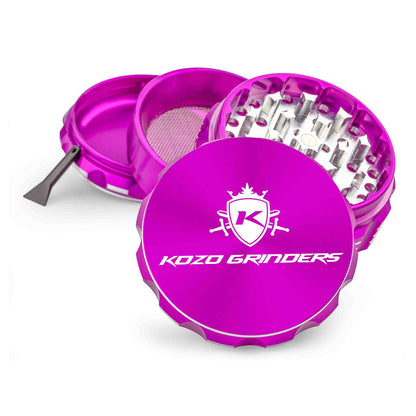 Kozo 3" 4-Piece Anodized Aluminum Grinder